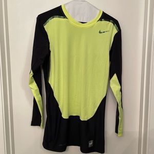 Nike dri fit pro combat long sleeve size L